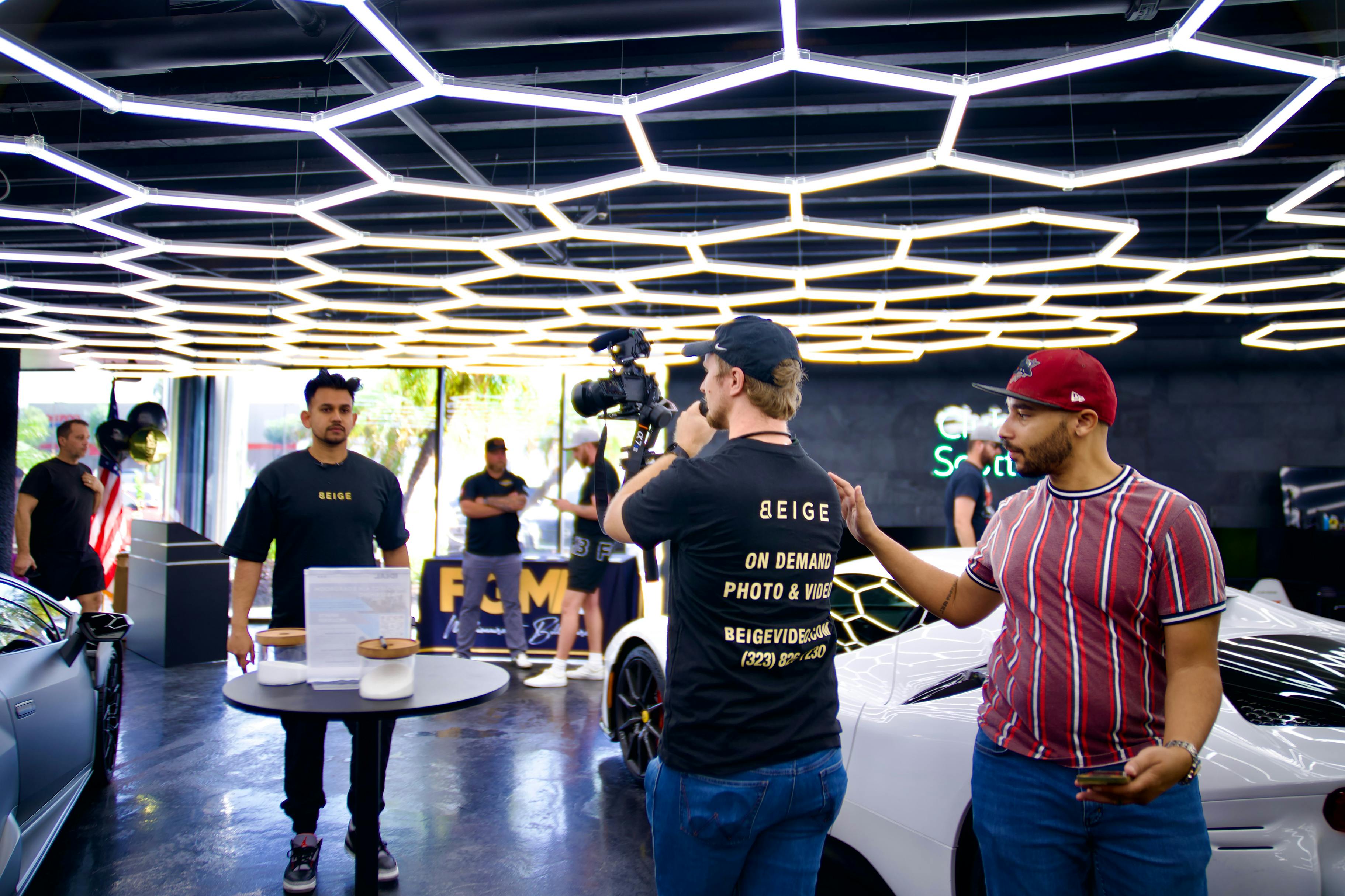 Professional video production studio representing our multi-platform expertise
